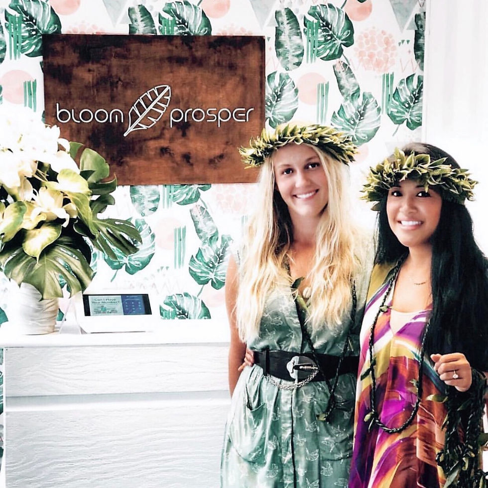 Mara and Desirea of Bloom + Prosper