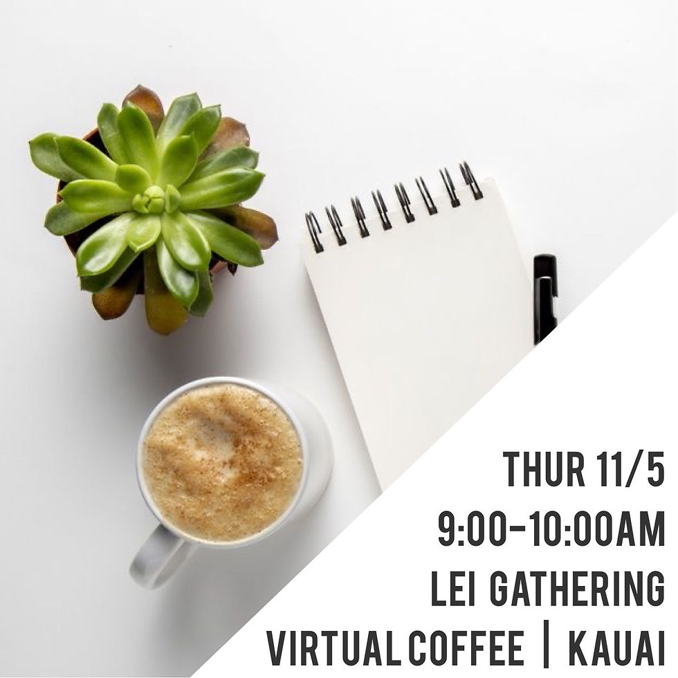 LEI Gathering | Virtual Coffee