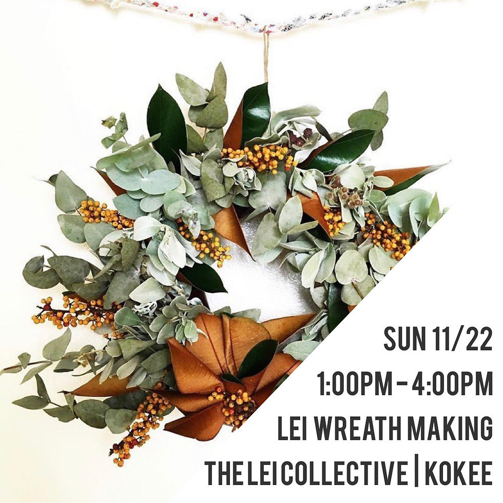 3yr Anniversary | The Lei Collective + LEI of Kauai