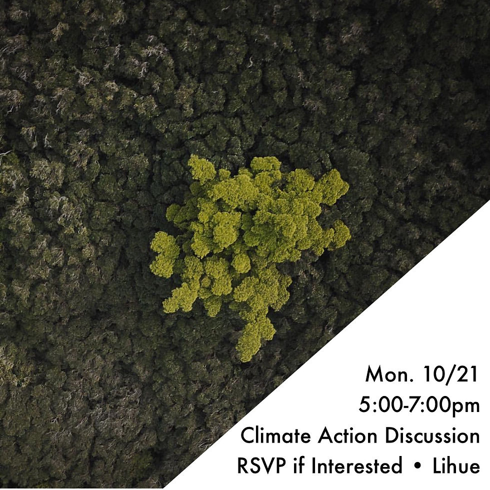 Climate Change Discussion