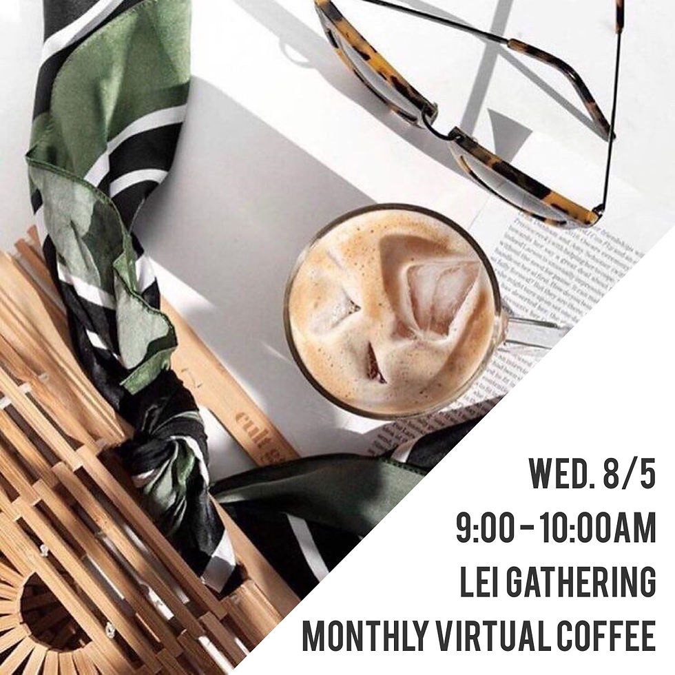 LEI Virtual Coffee 