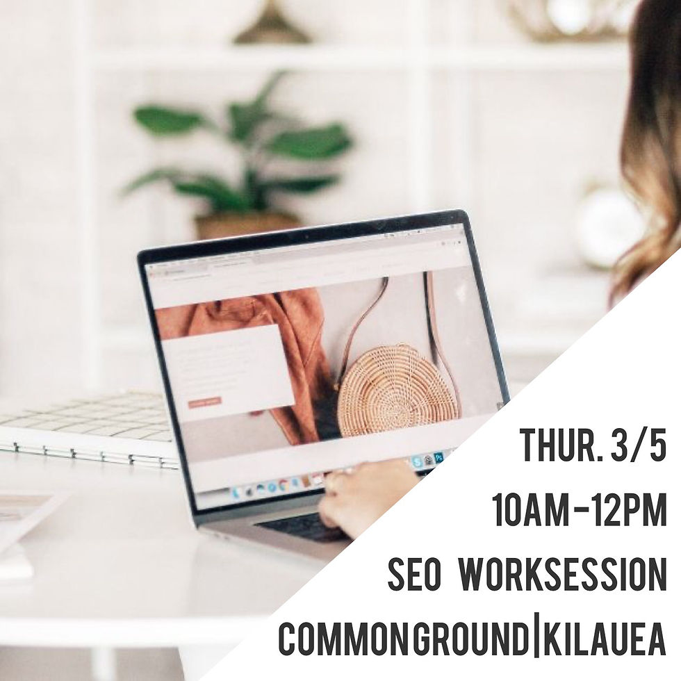 SEO Focused Worksession