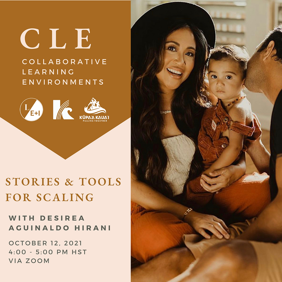 CLE | Stories & Tools for Scaling