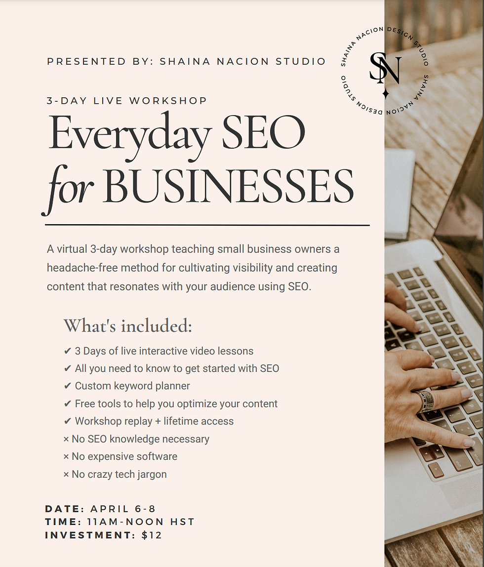 Everyday SEO for Businesses